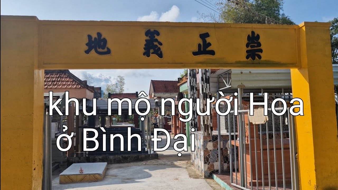 Lắp đèn năng lương mặt trời khu mộ người Hoa