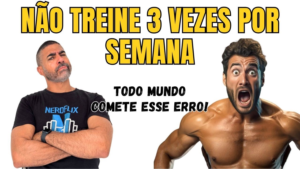 Cientista explica os problemas de treinar 3 vezes na semana