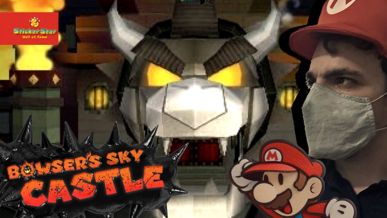 Bowser's Sky Castle and the underwhelming end. [Sticker Star Level of the week #36]