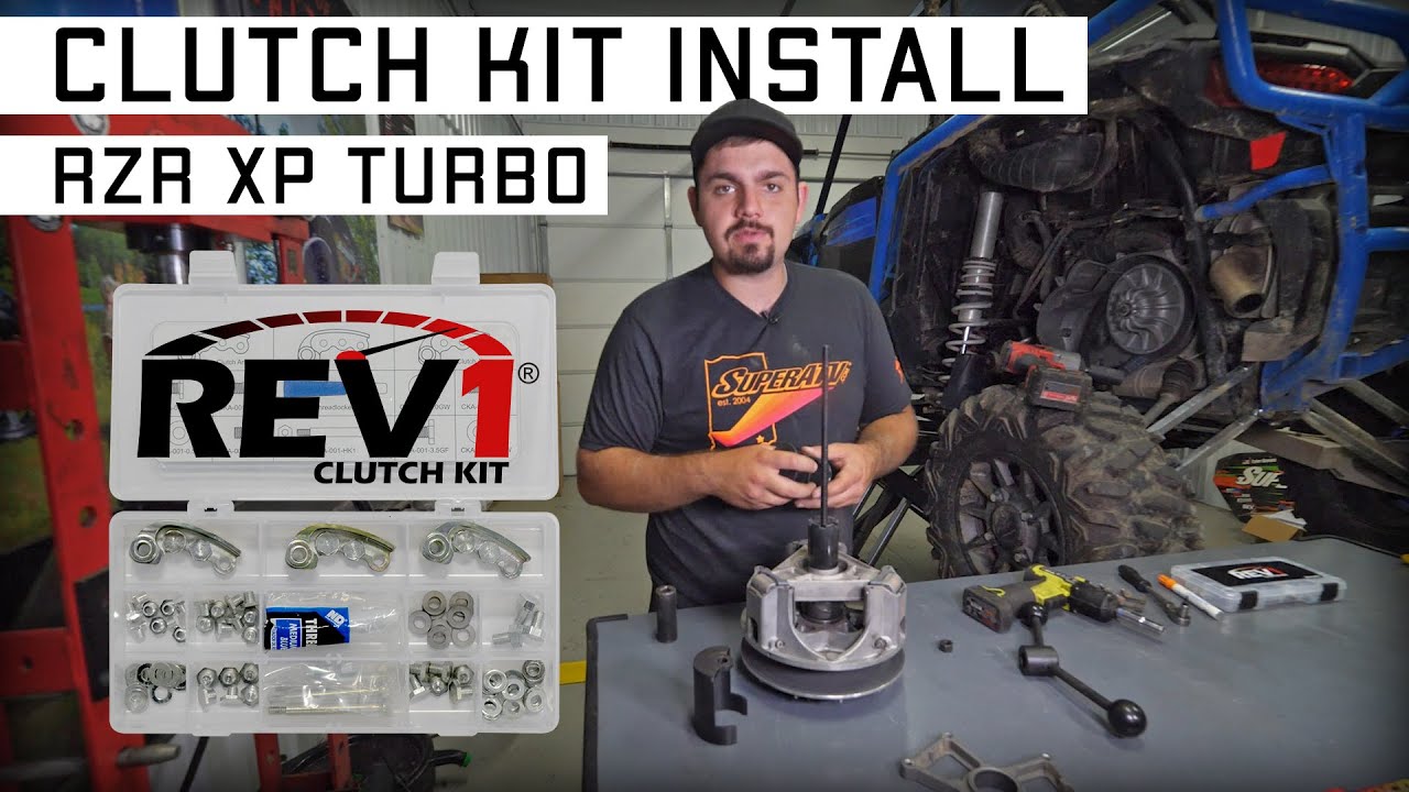 Rev 1 Clutch Kit install on Polaris RZR Xp Turbo | SuperATV