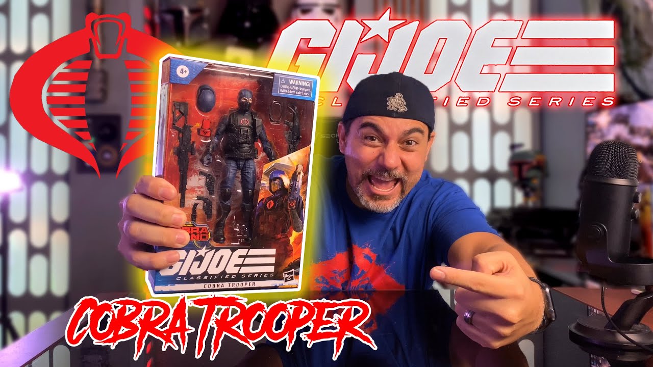 Cobra Trooper Unboxing! GI Joe Classified Series Cobra Island Target Exclusive!