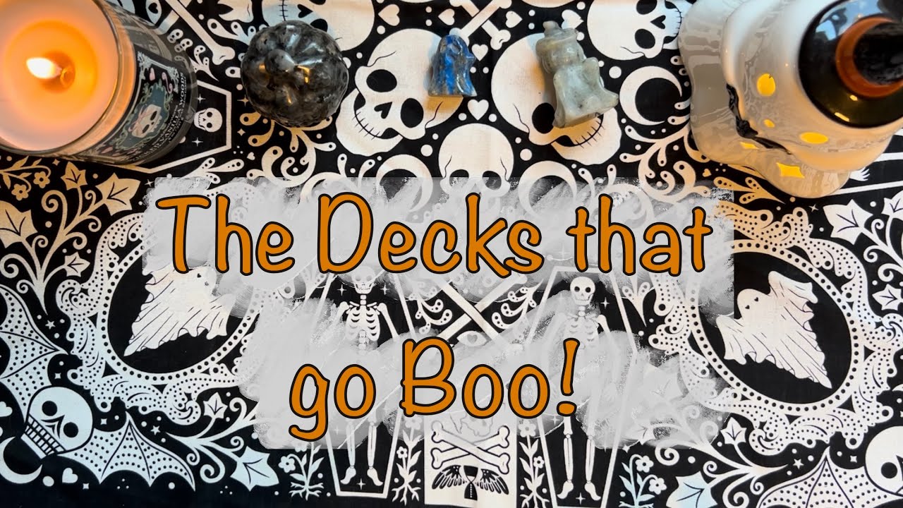 Deck Collection: Ghosts, Spirits, and Skeletons 👻💀🖤