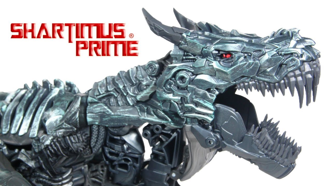 Transformers Studio Series Grimlock Leader Class Age of Extinction Movie Figure Toy Review
