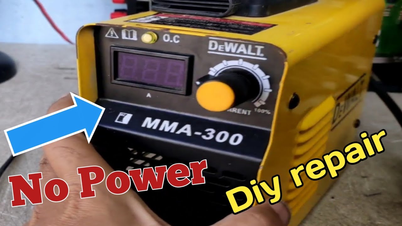 Inverter welding machine, No Power. Tutorial repair.