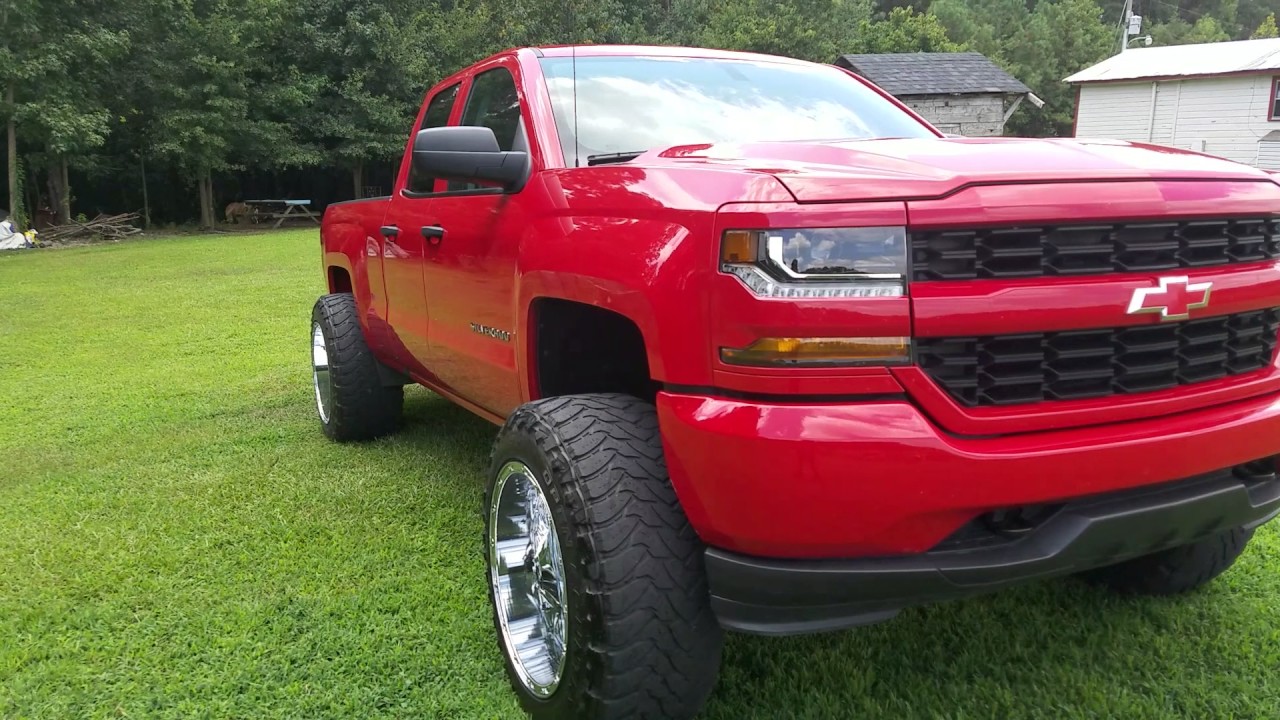 2016 Chevy Silverado lifted on 22x14 and 37s