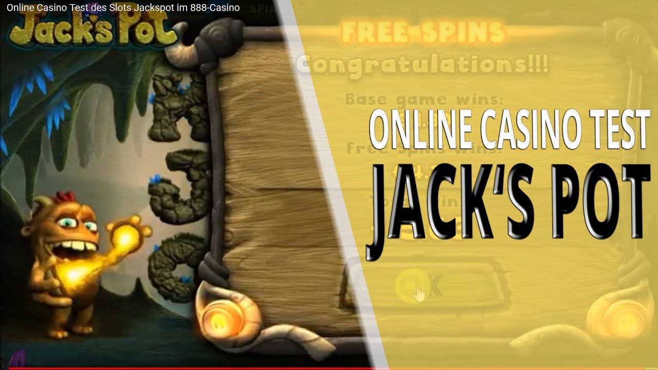 Online Casino Test und Review des Slots Jacks Pot im 888-Casino