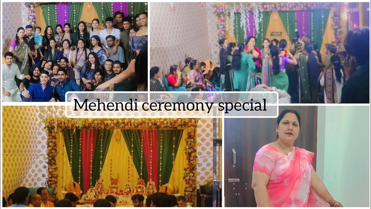 Kirtan & Mehendi ceremony special vlog #viral #vlog #newvlog @sonuyogi-dailyvlogs 