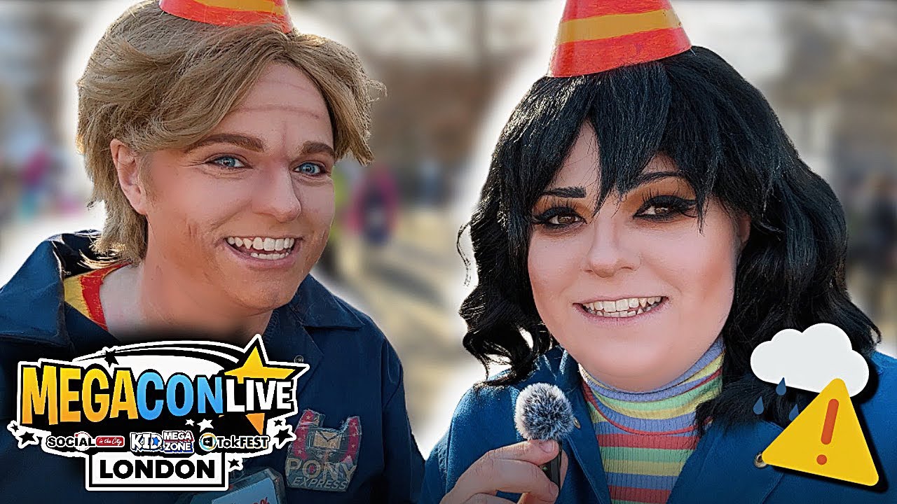 A CON DURING A STORM?! | London Megacon Vlog 2025