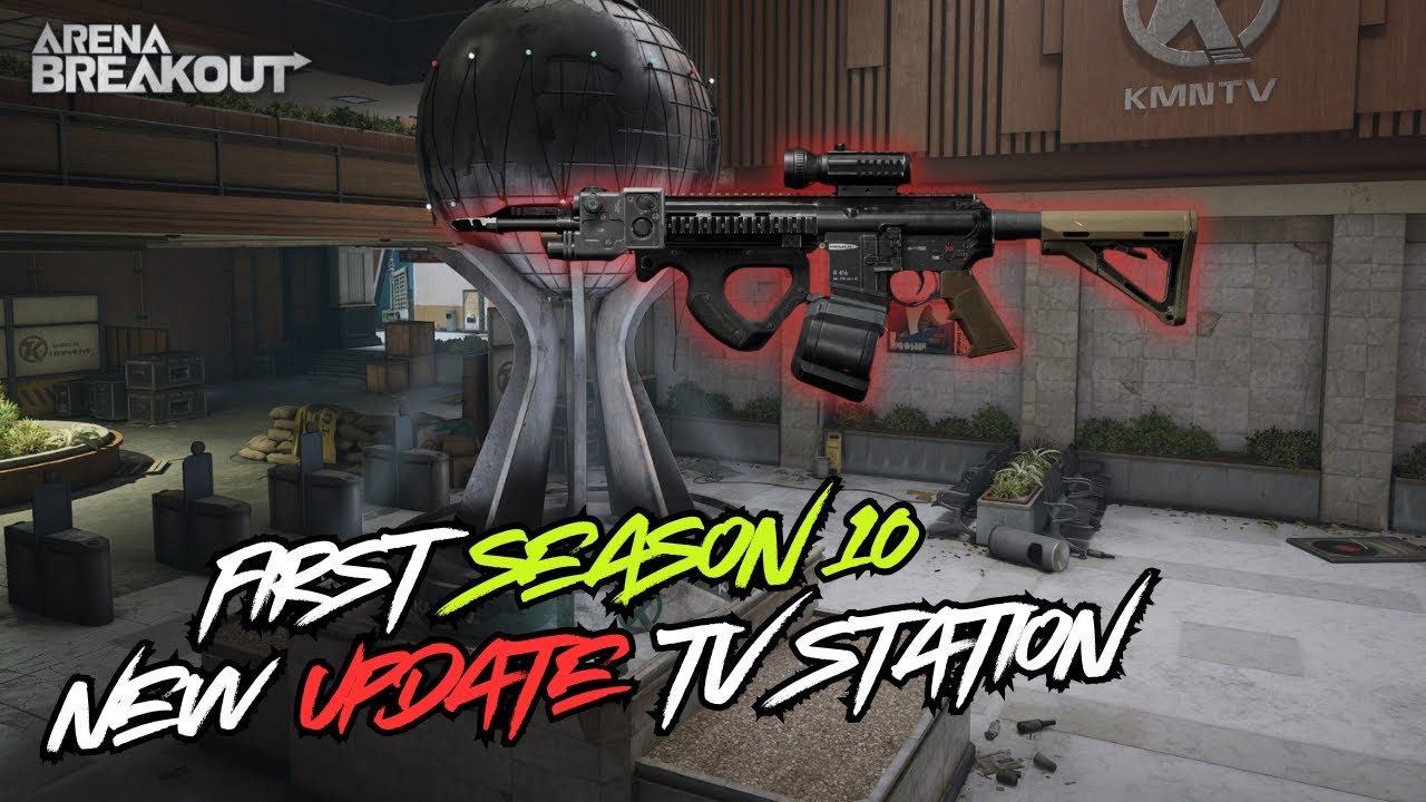 FIRST GAME IN NEW SEASON 10 | NEW TV STATION | ARENA BREAKOUT