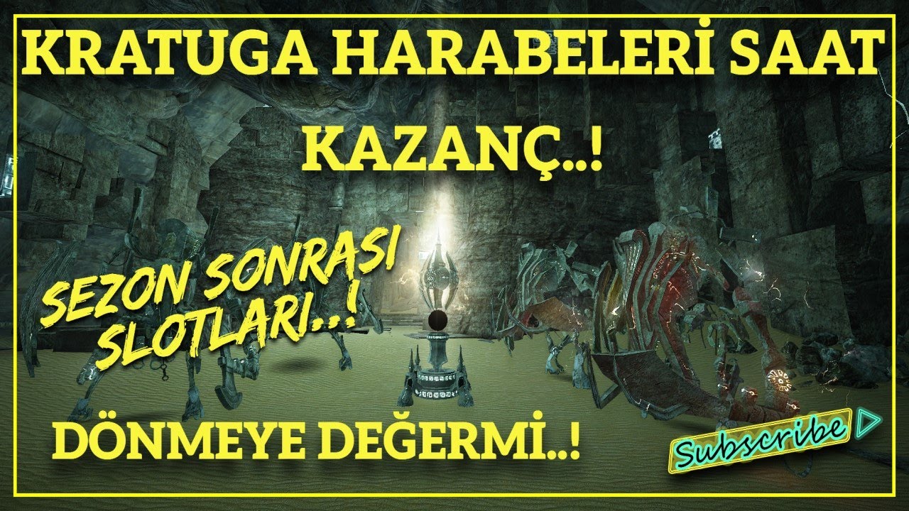⭐KRATUGA HARABELERİ⭐Saat Kazanç..Sezon Sonrası Slotu..! @Black Desert Online