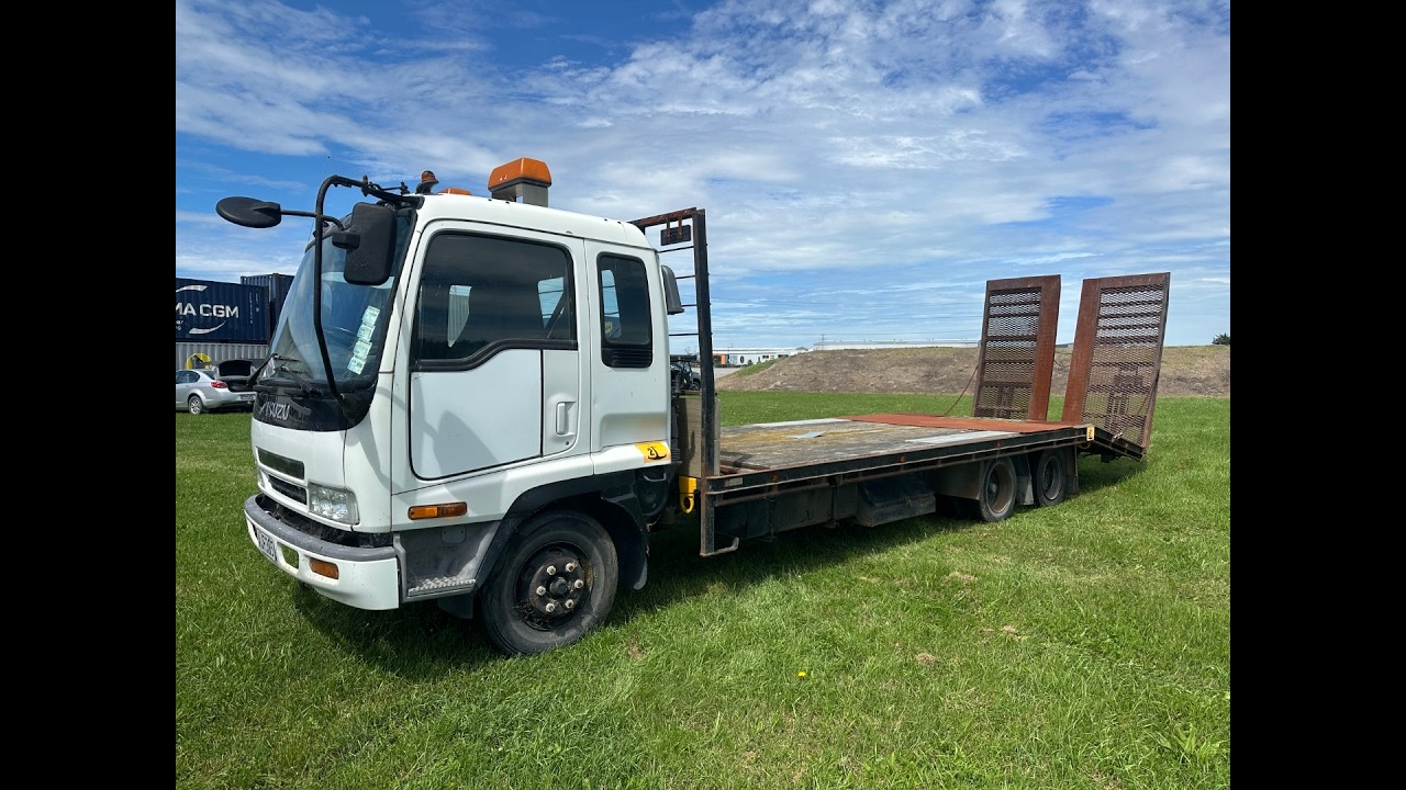 2001 Isuzu FRR500 6x2 Transporter for sale in Christchurch NZ