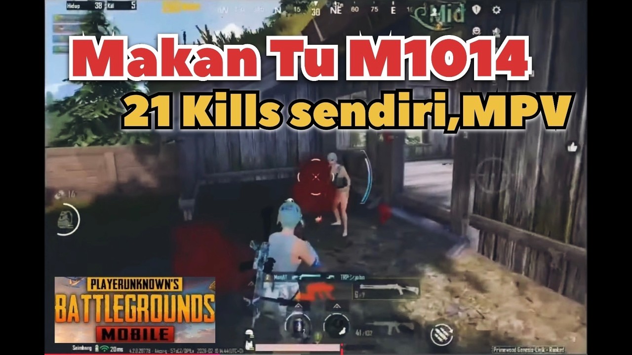 SOLO RANDOM LIVIK, 21 KILLS SENDIRI || PUBGMOBILE