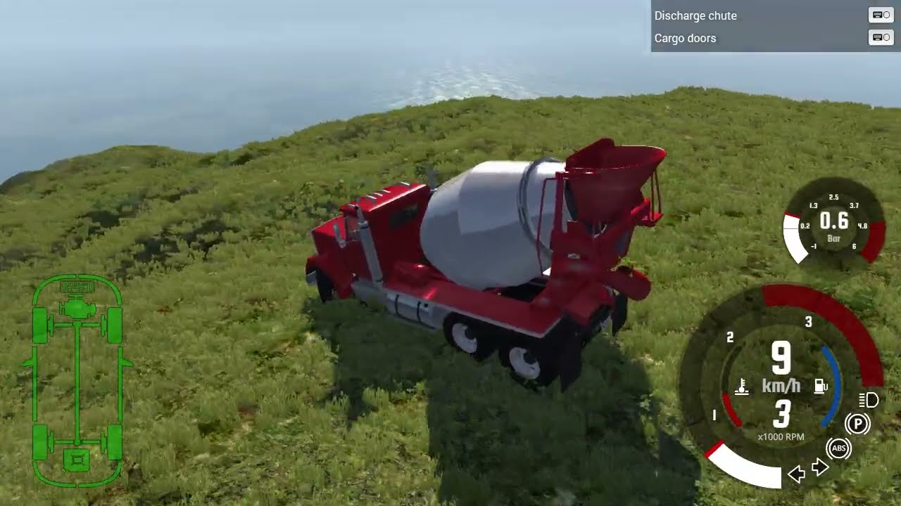 Death Descent💀💥🚗 BeamNG Drive:😯🔥 #beamngdrive #beamng #beamngcrashes #crashdrive #crashgameplay 