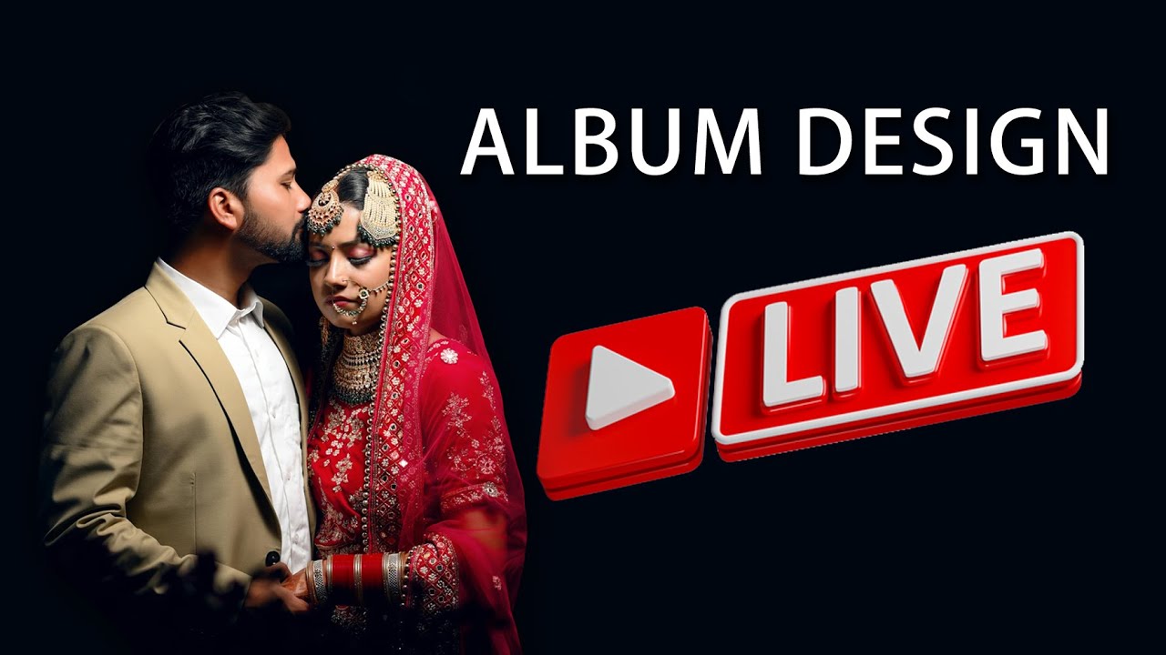 Wedding Album Design in Photoshop