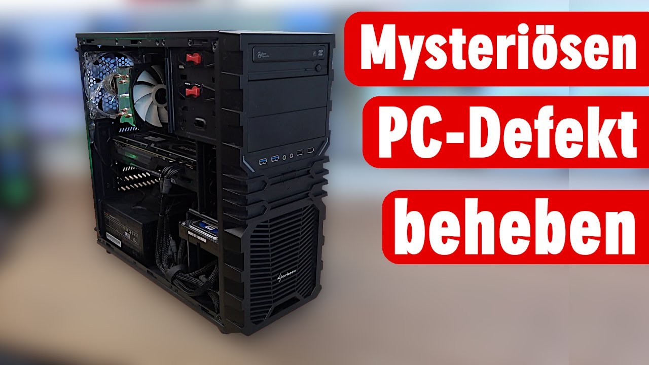 Gaming PC seltsam defekt - startet Windows nicht - kein Bild - Fehler beheben