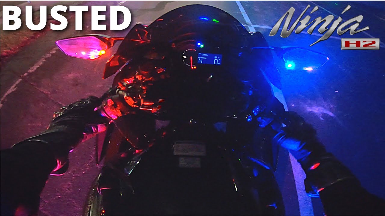 COPS PULLED ME OVER ON MY 300HP NINJA H2
