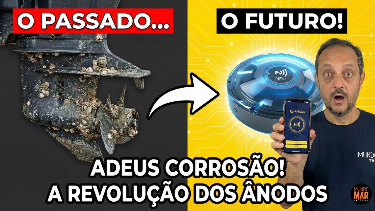 Não Troque o Ânodo do Motor Antes de Ver Isso! Tecnologia NFC