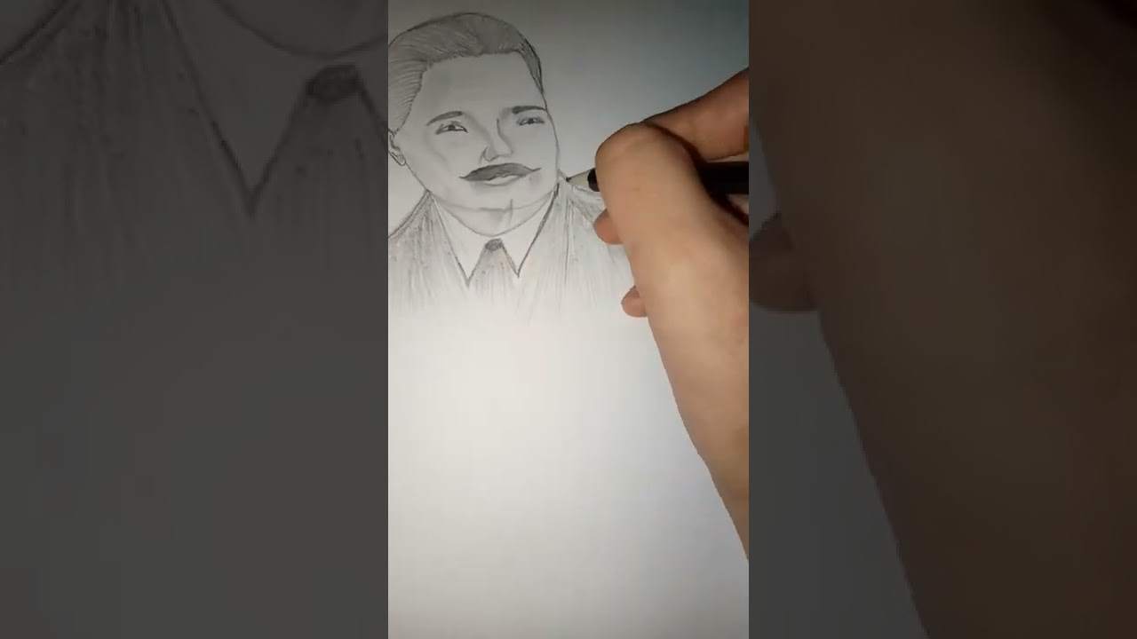 How to Draw Allama Iqbal/Allama Iqbal Sketch/Step by Step/Pencil Sketch/Easy Drawing.