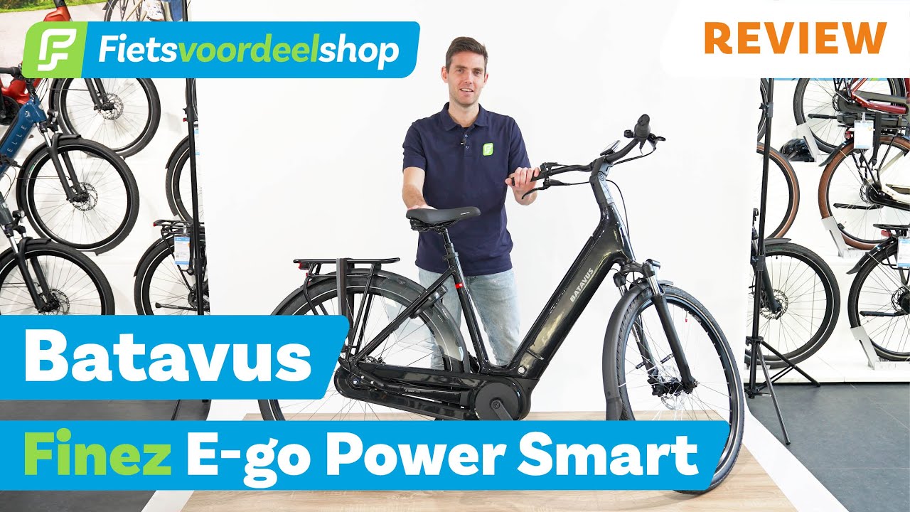 Batavus Finez E-go Power Smart - Vernieuwd Design en de Grootste Accu