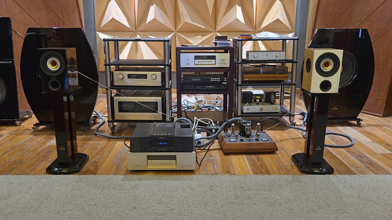 Lii SOng CHE-5 Full Range Speakers Demo - Female voice