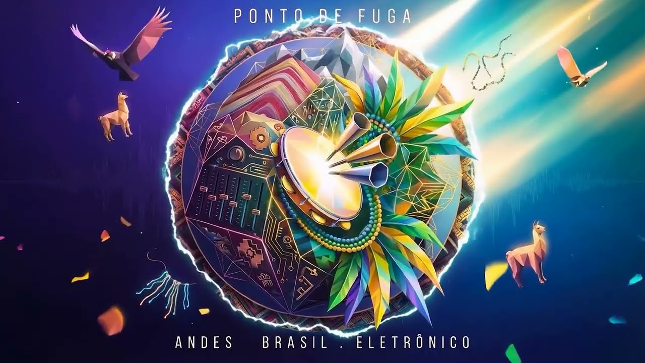 EA Djonson - Ponto de Fuga [Official Visualiser / Andean, Brazilian electronica]