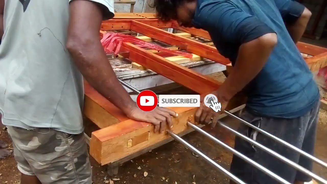 How To Install White Iron Pipes To a Window| Wood Working SL