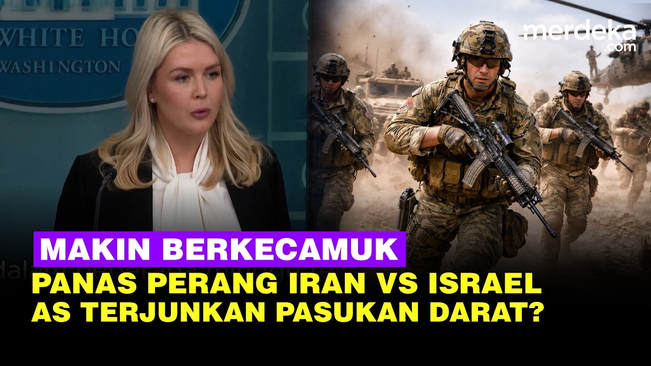 Perang Udara Iran Vs Israel Memanas, Amerika Keras Akan Terjunkan Pasukan Angkatan Darat?