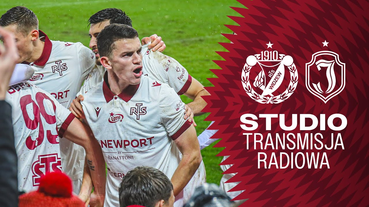 Widzew Ł&oacute;dź - Jagiellonia Białystok: studio przedmeczowe i relacja radiowa