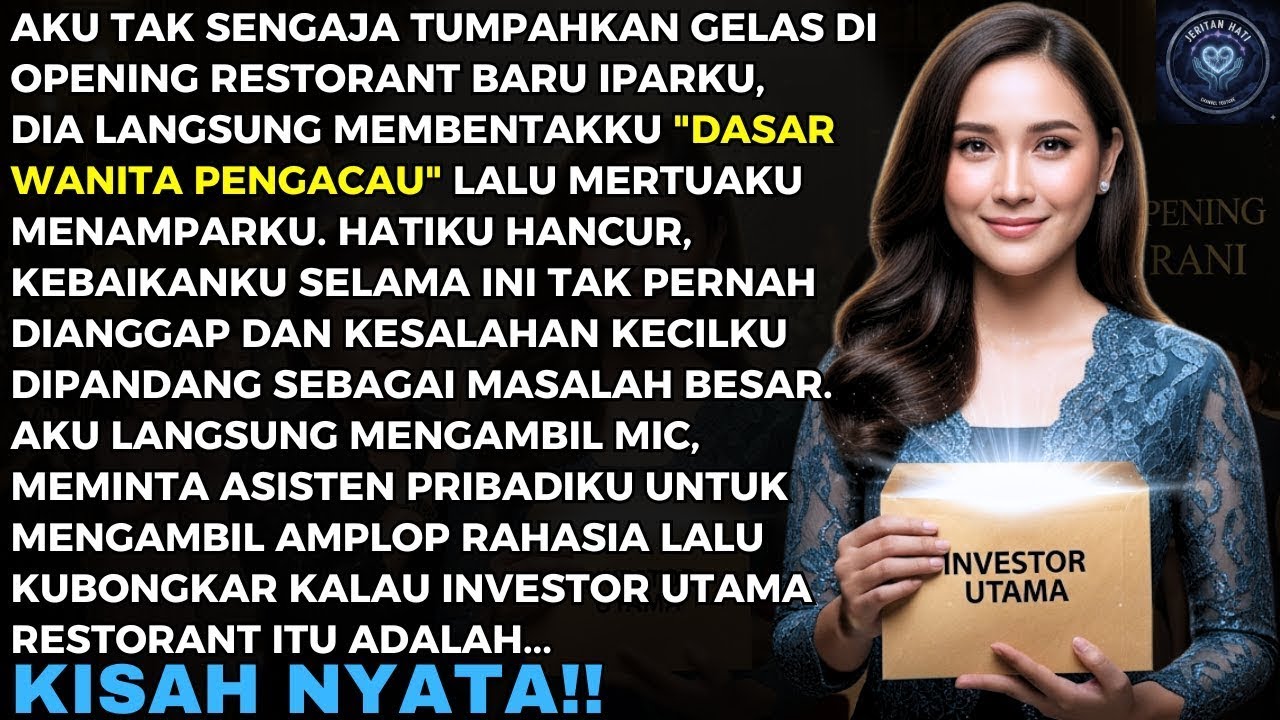 DIHINA & DITAMPAR MERTUA DI DEPAN TAMU! MEREKA PANIK SAAT KU BONGKAR AKU PEMILIK RESTORAN MEWAH ITU!