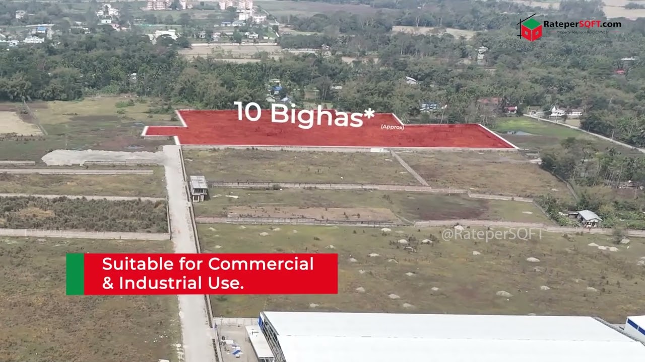 Commercial & Industrial Land for Sale in📍Kendukona | 4 to 10 Bigha Near NH27 | RateperSQFT.com