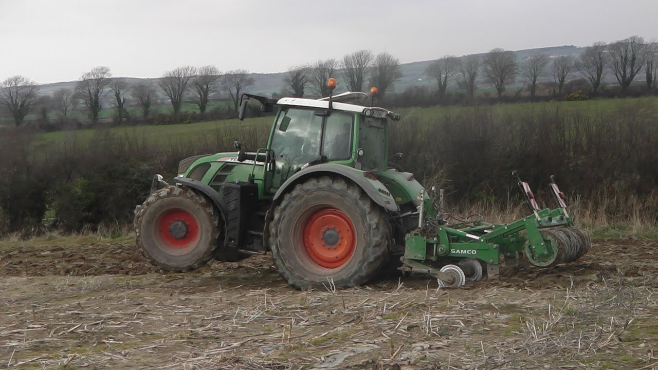 Fendt 720 Subsoiling in Tough Conditions 2016