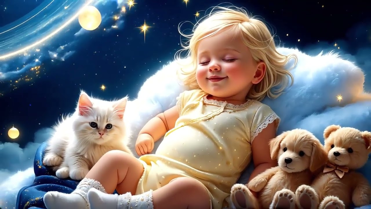 6-Hour Mozart & Brahms Lullaby 🌙 | Fetal Soothing, Instant Sleep & Brain Boost 🎶