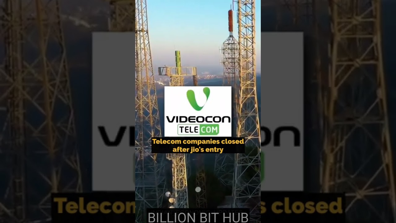 TELECOM COMPANIES CLOSED AFTER JIO's ENTRY #shorts