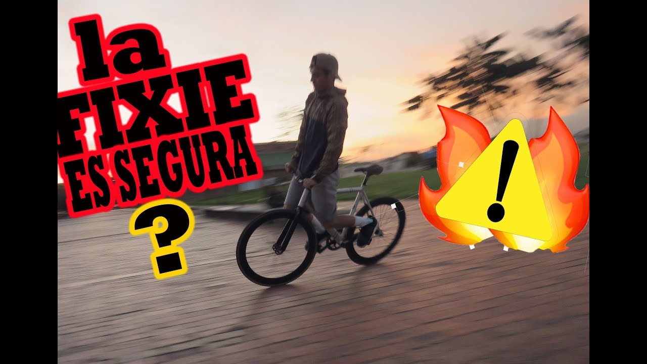 skid en FIXIE vs frenos de disco I el cristian gonzalez I fixed gear