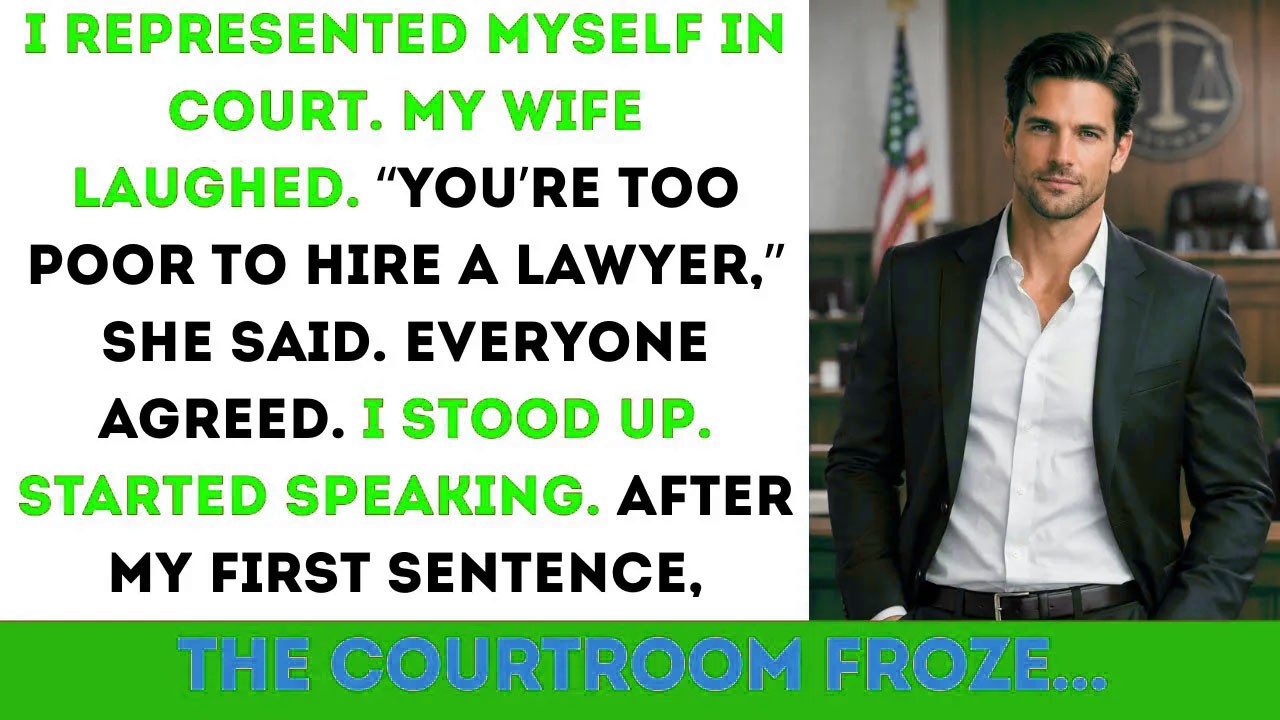 In Divorce Court, My Wife Laughed When I Represented Myself. But Her Smile Didn’t Last Long...