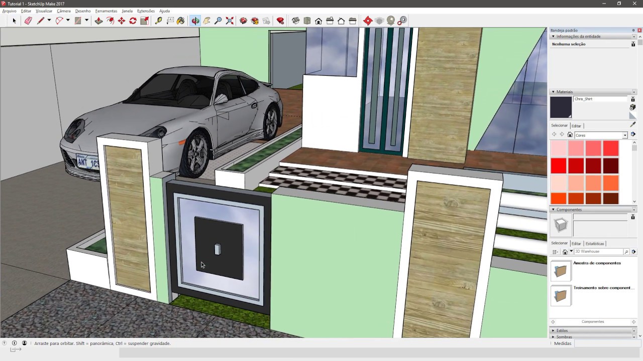 Twinmotion 2019 - Tutorial - Como Importar do Sketchup - Portugues - PT BR - Se inscreva no canal!
