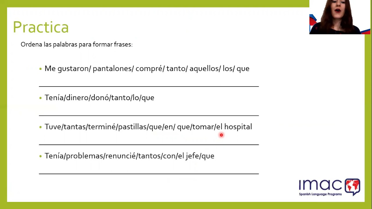 Learn Spanish: Emphatic constructions with causal value in Spanish.
