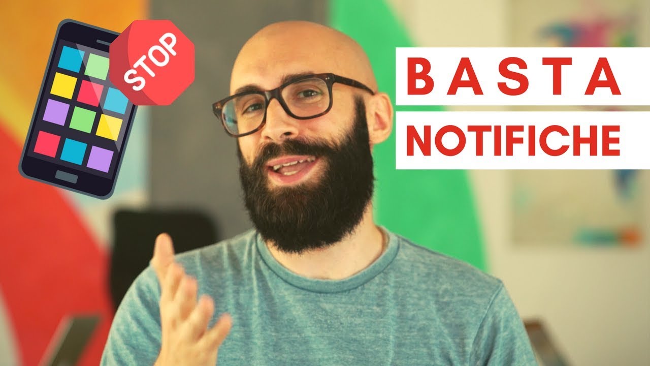 COME ESSERE PRODUTTIVI E NON PERDERE TEMPO = DISATTIVARE NOTIFICHE PUSH