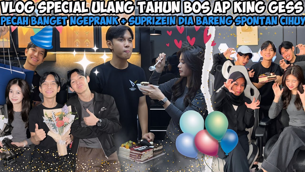 KASIH SURPRISE ANDRA SPESIAL ULANG TAHUN!! DIA GA NYANGKA KALO NAYYA DATENG KE SOLO😱
