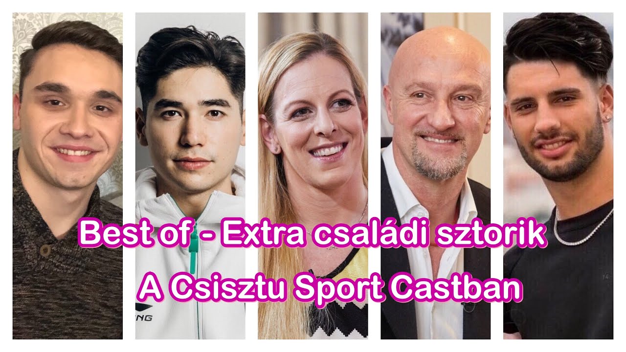 Szoboszlai, Marco Rossi, Milák Kristóf, a Liu-fivérek és Szász Emese családi történetei a CSC-ben