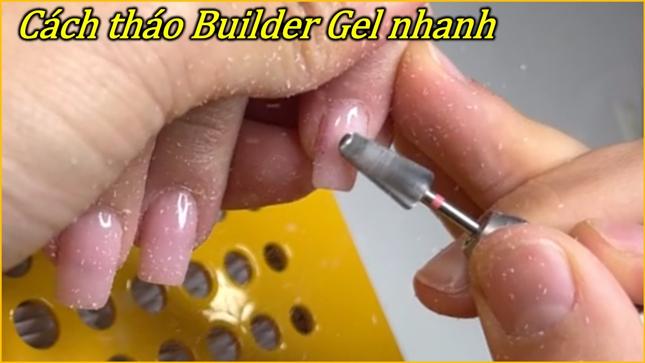 Tháo Gel Builder ra sao và bộ mới | DuongNgan Nailsjobs