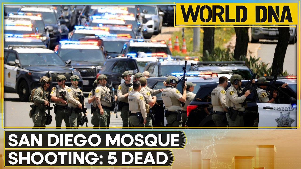 San Diego Mosque Shooting: Deadly Attack At San Diego Islamic Center Leaves 3 Dead | WION News
