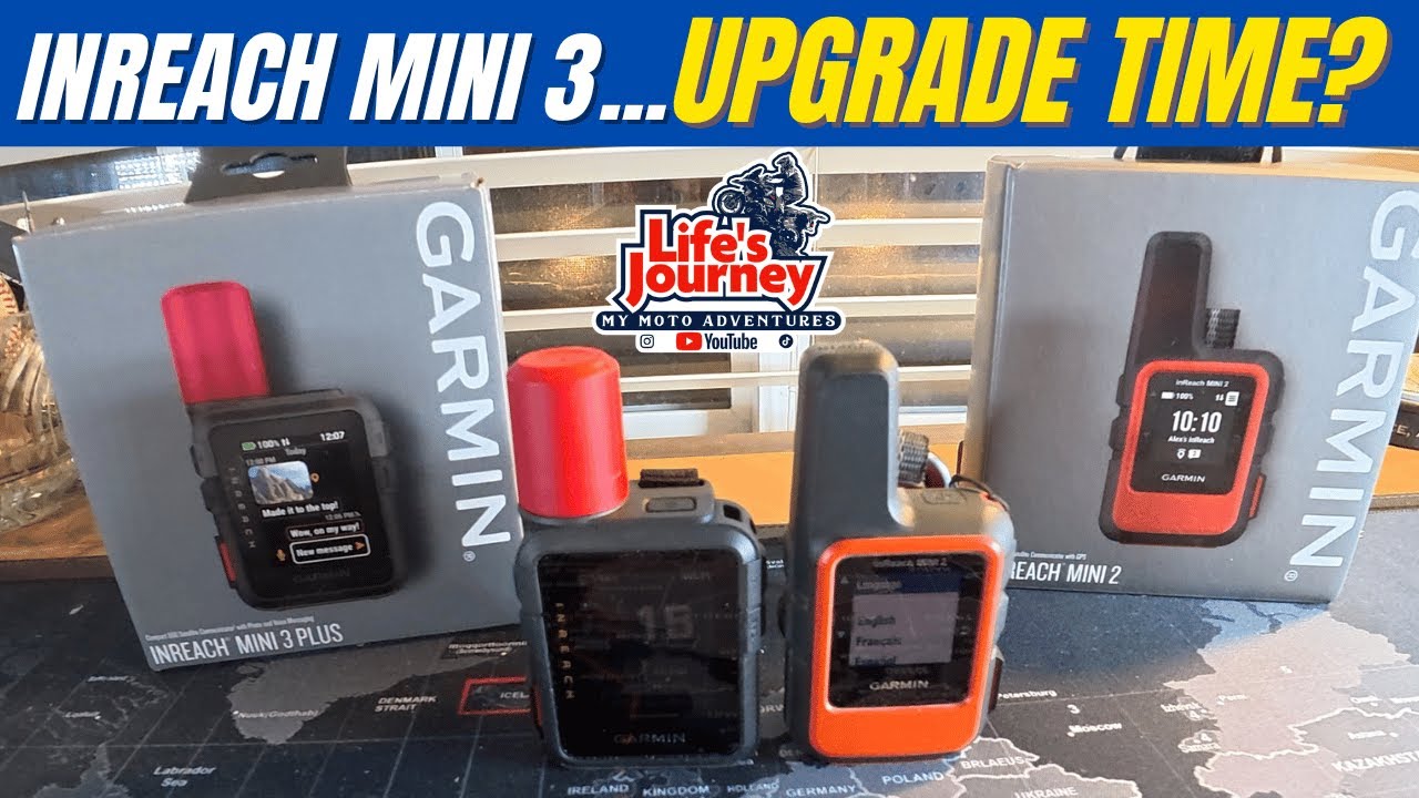 Garmin InReach Mini 3 vs InReach Mini 2