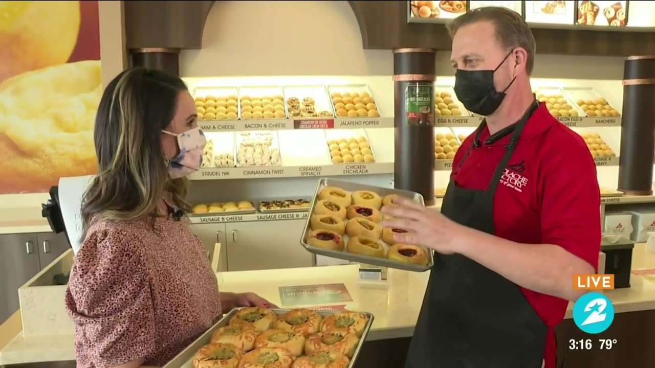 A behind-the-scenes look at how Kolache Factory makes their delicious breakfast pastries | HOUST...