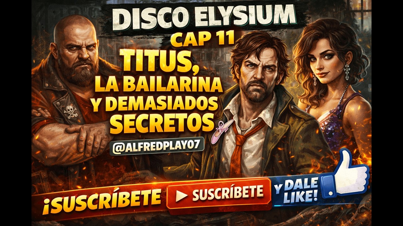 Disco Elysium Cap 11 | Titus, la bailarina y demasiados secretos 🕵️‍♂️🩰