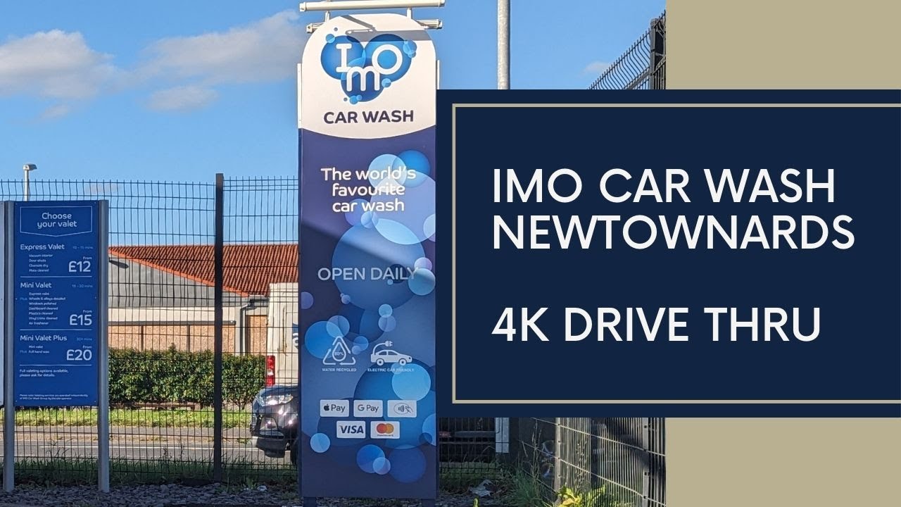 IMO Car Wash Newtownards | 4k Experience | ASMR