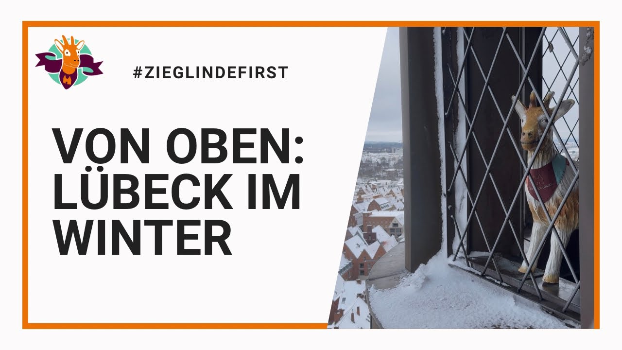 Winter in Lübeck: Ausblick von St. Petri