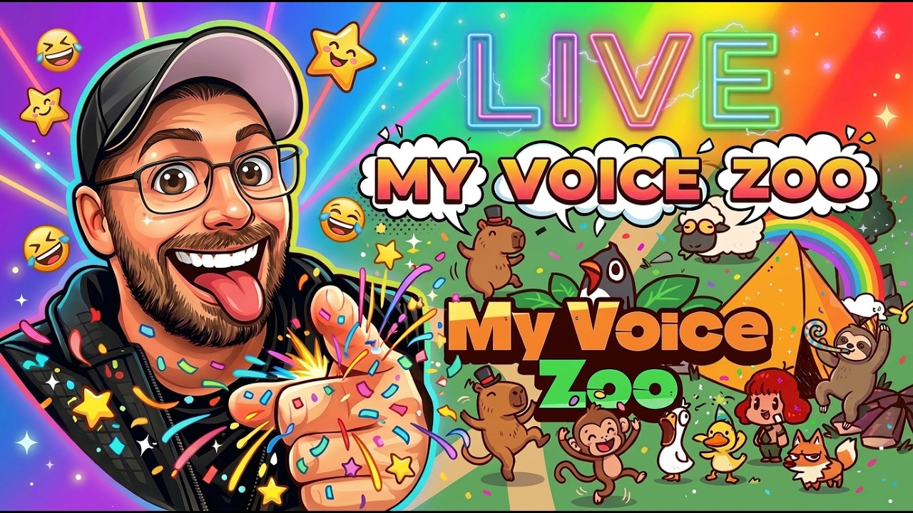 My Voice Zoo |+ Das eskaliert komplett… der Chat IST heute meine Stimme!😁