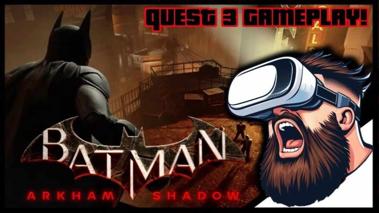 Batman Is The Best VR Game I've Played On Quest 3! - TBVRD Dude plays - Batman:Arkham Shadow Quest 3