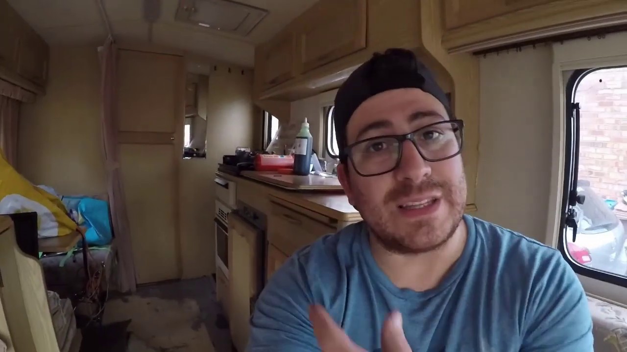 Caravan Spongy Floor/Delamination Repair - Camping With the Thorpes